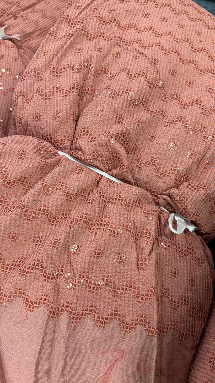Men's Chikankari Embroidered and Sequin Kurta