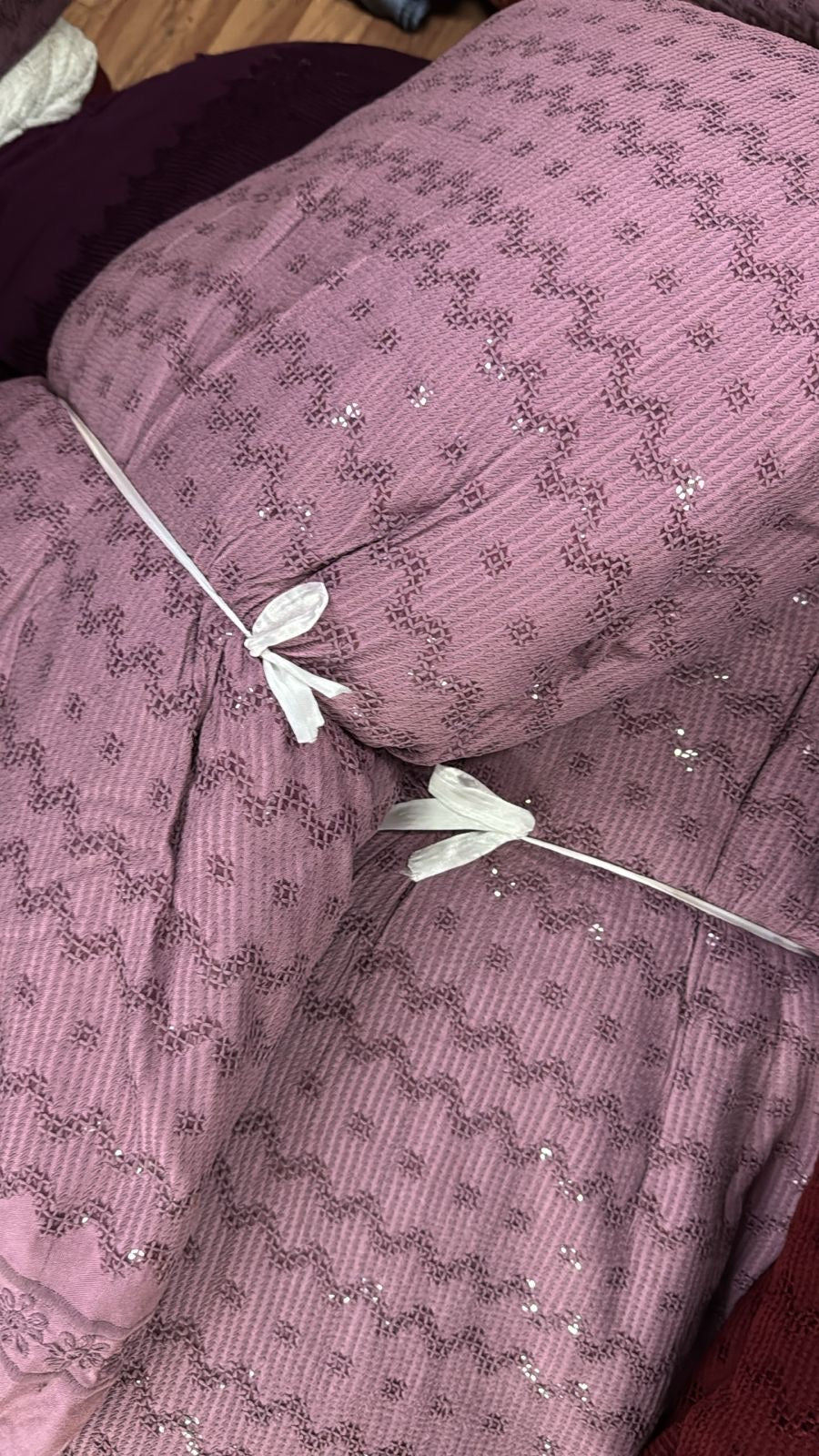 Men's Chikankari Embroidered and Sequin Kurta