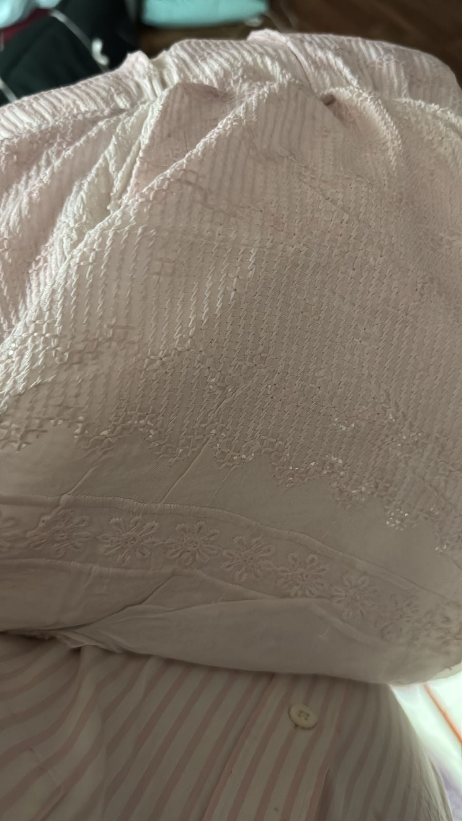 Men's Chikankari Embroidered and Sequin Kurta