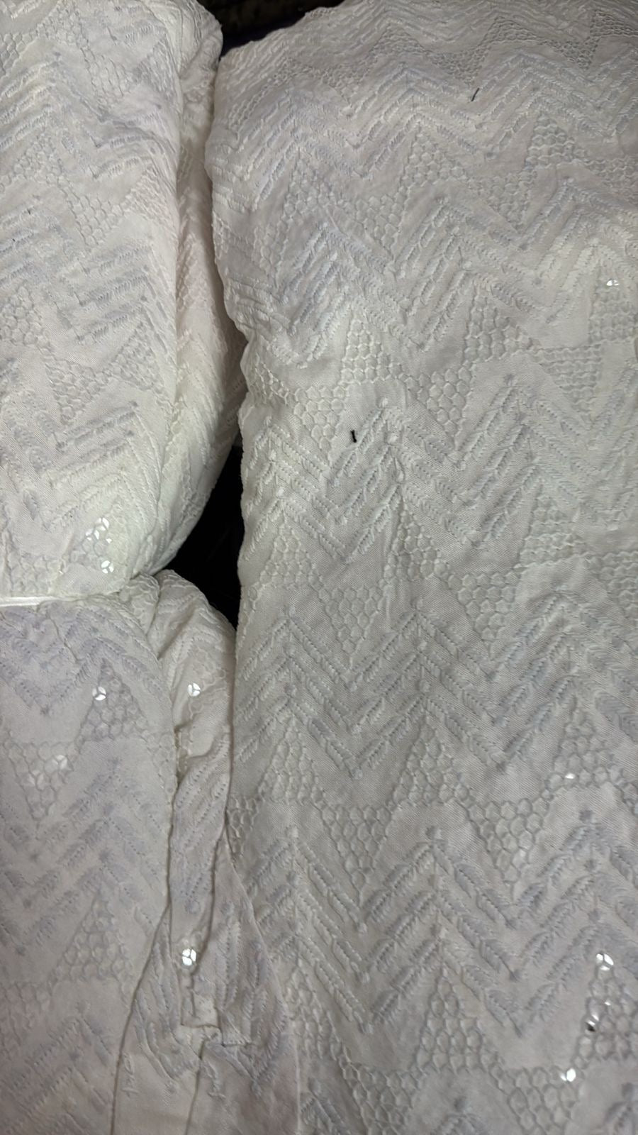 Men's Sequin Embellished Kurta - Festive Wear